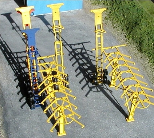 American Limited HO 5300 Container Chassis Storage Racks Kit (2 ...
